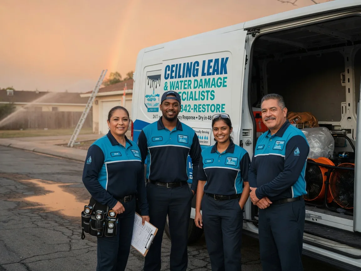 Ceiling Leak Cleanup company in Winona Lake, IN