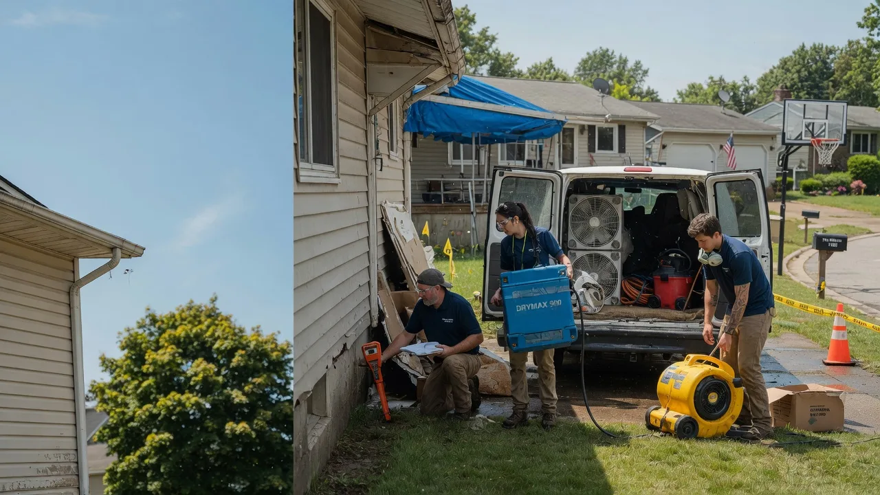 Ceiling Leak Cleanup in Winona Lake, IN near me
